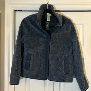 LL Bean fleece jacket.